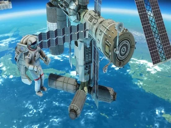 Изображение игры: 3D Space Walk Shuttle Simulator