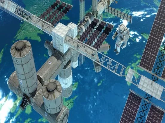 Изображение игры: 3D Space Walk Simulator PRO: Full Space-Ship Flight Simulation Version