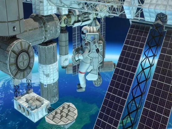 Изображение игры: 3D Space Walk Simulator PRO: Full Space-Ship Flight Simulation Version