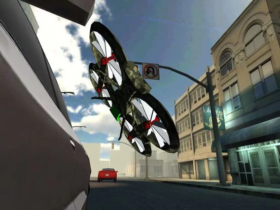 Изображение игры: Drone City Racing PRO - Full VR Simulator Version
