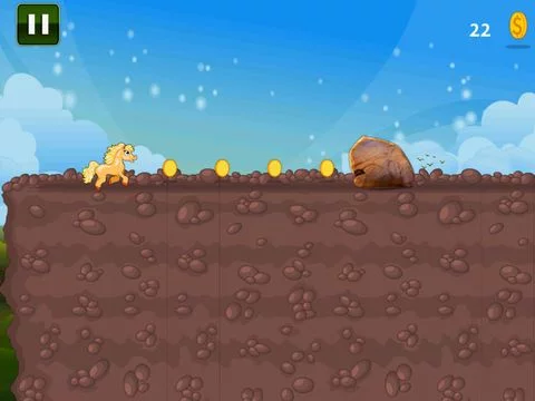 Изображение игры: A Baby Horse Run