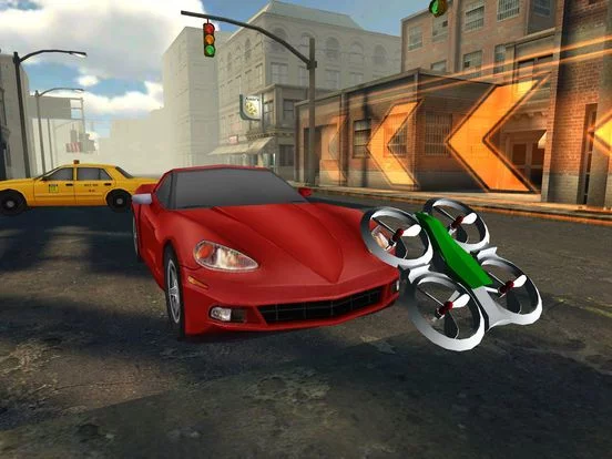 Изображение игры: Drone City Racing PRO - Full VR Simulator Version