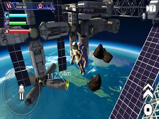 Изображение игры: 3D Space Walk Shuttle Simulator