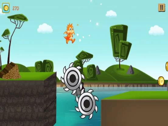 Изображение игры: A Baby Dino Run - Family Friendly Dinosaur Jumping Game