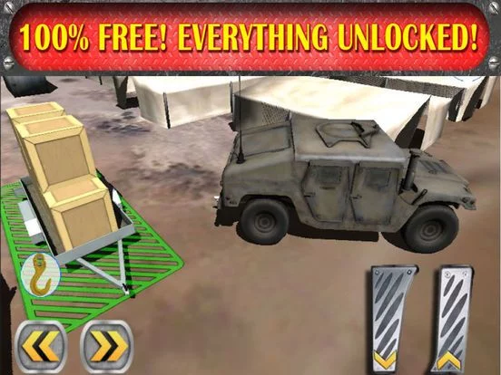 Изображение игры: Army Humvee 3D Parking Simulator - Realistic Car Driving Test