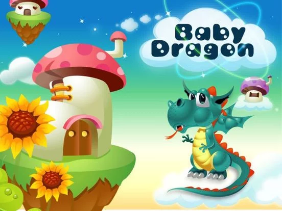 Изображение игры: Baby Dragon Run Free