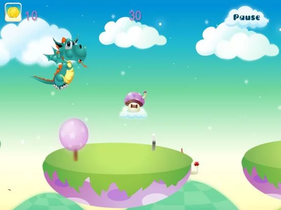 Изображение игры: Baby Dragon Run Free