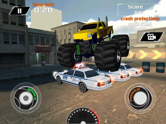 Изображение игры: 3D Monster Truck City Rampage - Extreme Car Crushing Destruction & Racing Simulator FREE