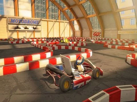 Изображение игры: 3D Go Kart Parking - eXtreme Go Karting Driving & Racing Games
