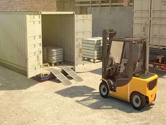 Изображение игры: 3D Forklift Parking Challenge Simulator 2017