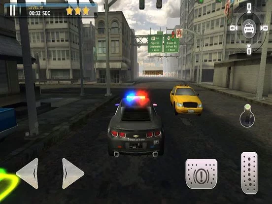 Изображение игры: Police Car Parking Simulator Game