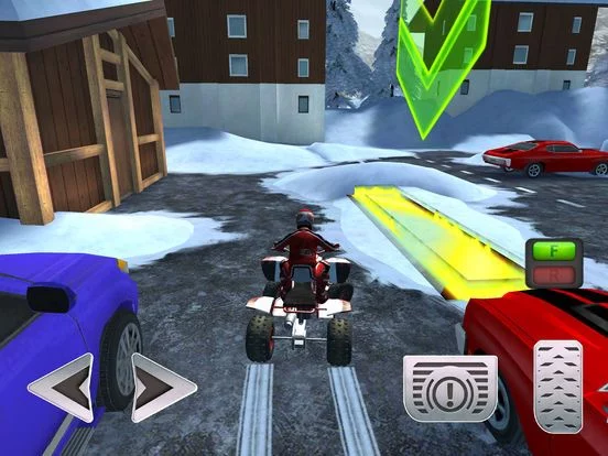 Изображение игры: ATV Quad Bike Snow Parking Simulator 2017