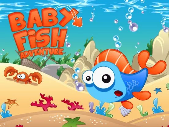 Изображение игры: Baby Fish Adventure