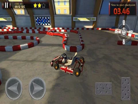 Изображение игры: 3D Go Kart Parking - eXtreme Go Karting Driving & Racing Games