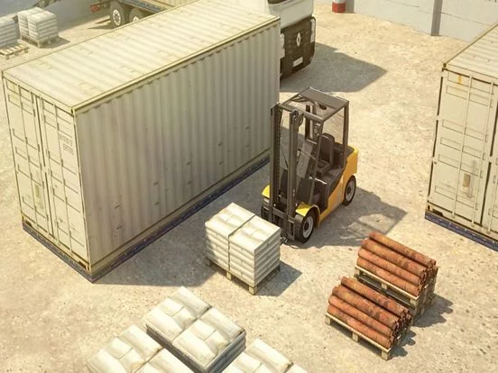 Изображение игры: 3D Forklift Parking Challenge Simulator 2017