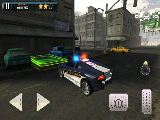 Изображение игры: Police Car Parking Simulator Game