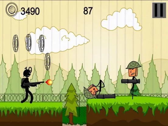 Изображение игры: A Stickman Shooter - Sniper Vs Shooting Assassin Soldiers