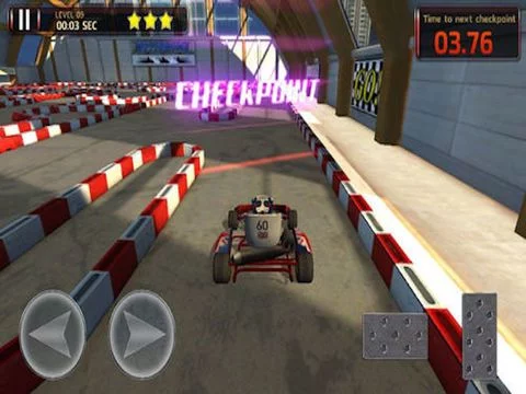 Изображение игры: 3D Go Kart Parking - eXtreme Go Karting Driving & Racing Games