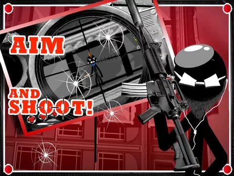 Изображение игры: A Stickman Sniper - Arms Assassin Shoot To Kill 2