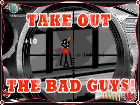 Изображение игры: A Stickman Sniper - Arms Assassin Shoot To Kill 2