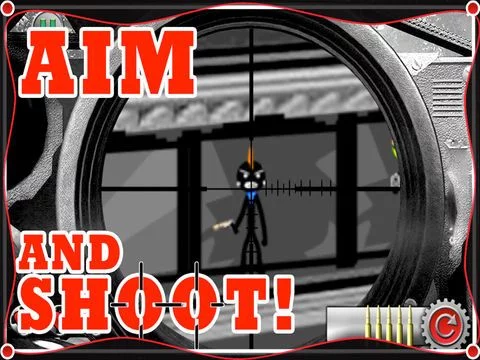 Изображение игры: A Stickman Sniper - Arms Assassin Shoot To Kill 2