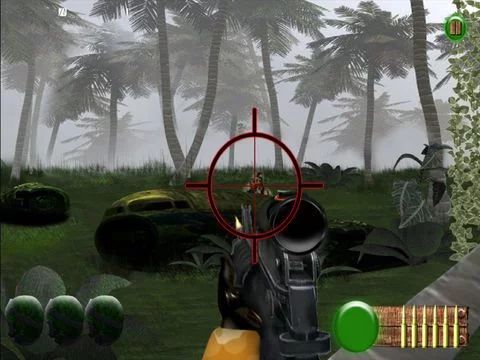 Изображение игры: A Jungle Warfare (17+) - Sniper Games For Free