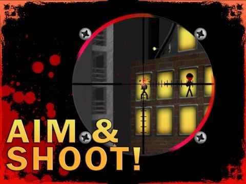 Изображение игры: A Stickman Hitman (17+) - Rival Gangs At War