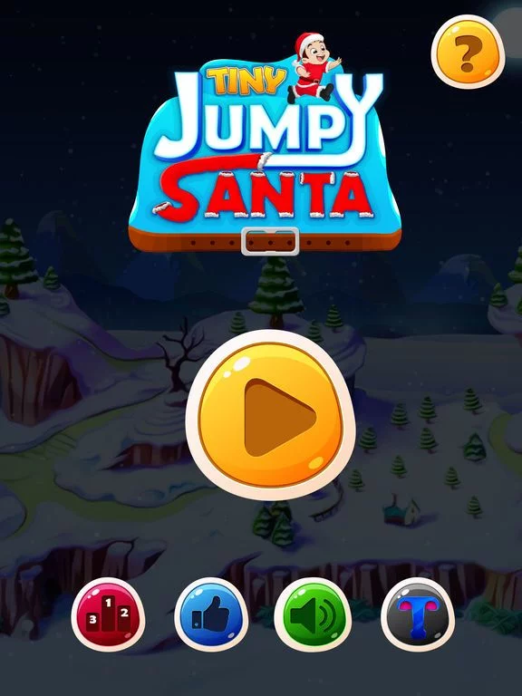 Изображение игры: Tiny Jumpy Santa - Tappy Fun