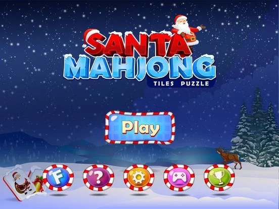Изображение игры: Santa Mahjong Solitaire Pro