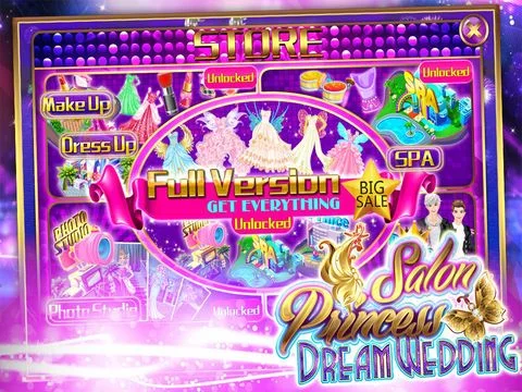 Изображение игры: Princess Salon-Dream Wedding