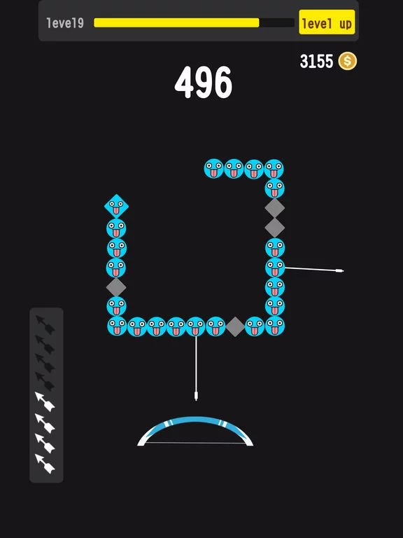 Изображение игры: Arrow VS Snake
