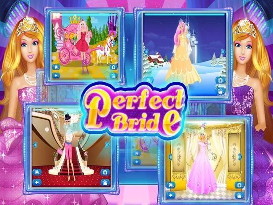 Изображение игры: Princess Salon-Wedding dressup3