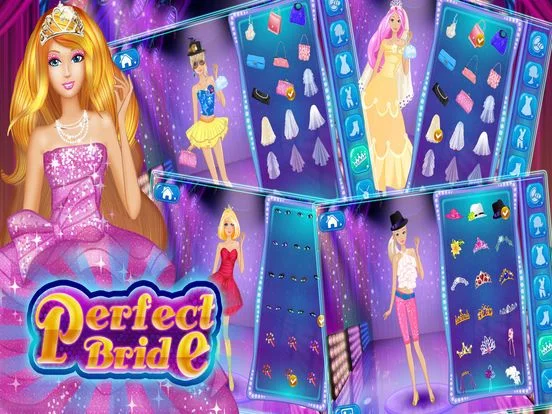 Изображение игры: Princess Salon-Wedding dressup3