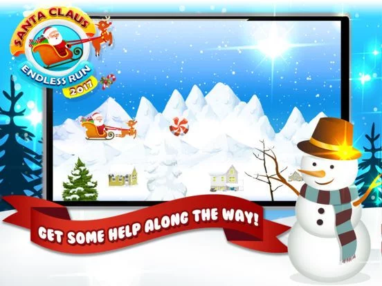 Изображение игры: Santa Claus Endless Run 2017