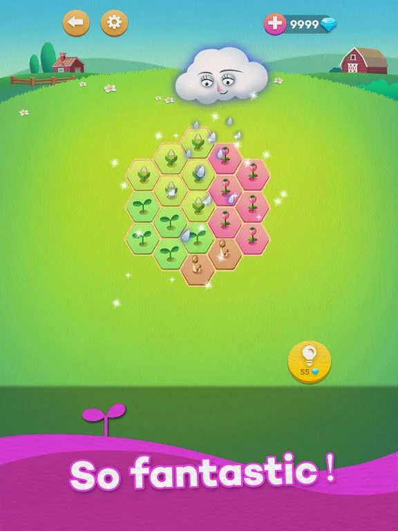 Изображение игры: Hexa Farm :Simple Block Puzzle