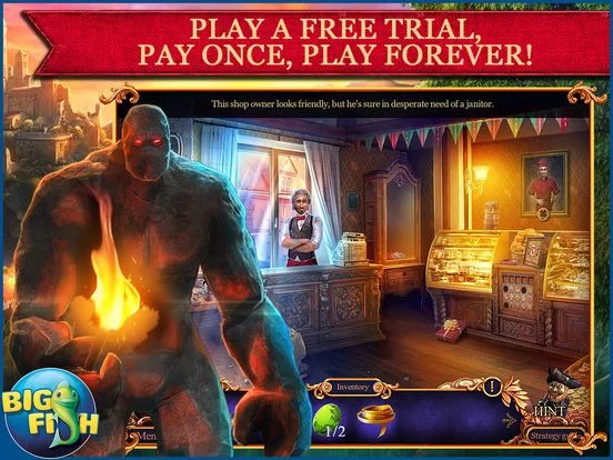 Изображение игры: Royal Detective: Legend of The Golem - A Hidden Object Adventure