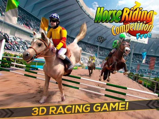 Изображение игры: Horse Riding Competition 3D: My Summer Derby Games