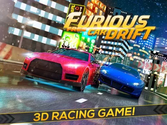 Изображение игры: Furious Car Drift Racing: US Car Driving Simulator