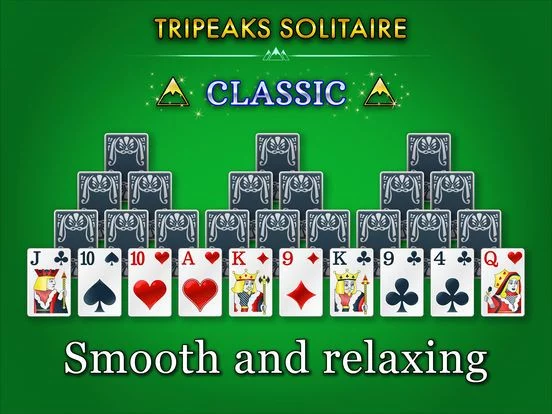 Изображение игры: TriPeaks Solitaire Classic