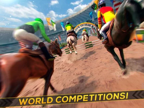 Изображение игры: Horse Riding Competition 3D: My Summer Derby Games