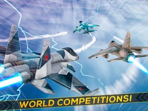 Изображение игры: F18 Strike Fighter Pilot . Jet Flight Simulator Game For Free