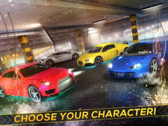 Изображение игры: Furious Car Drift Racing: US Car Driving Simulator