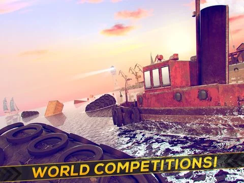 Изображение игры: Mini Boat Driving Games for Free Water Racing 3D