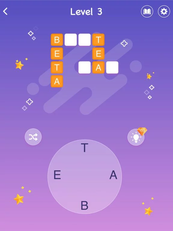 Изображение игры: wordstar - crossword puzzle