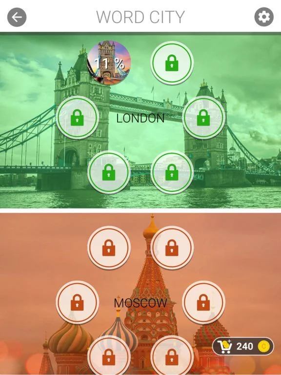 Изображение игры: Word City: Connect Words Game