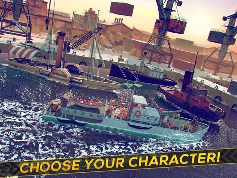Изображение игры: Mini Boat Driving Games for Free Water Racing 3D