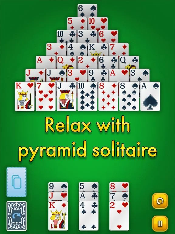 Изображение игры: Pyramid Solitaire Classic