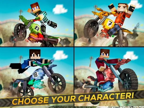 Изображение игры: Bike Hill Race . Dirtbike Offroad Mountain Racing
