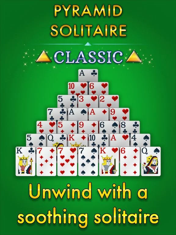 Изображение игры: Pyramid Solitaire Classic