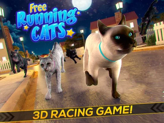 Изображение игры: Running Cats - Survive The Free Kitty Cat Simulator
